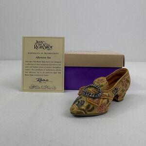 Vintage Just The Right Shoe By Raine Afternoon Tea 25016 1998 COA